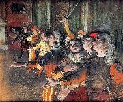 Edgar Degas The Chorus Spain oil painting artist